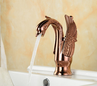 Grifo de Lavamanos Cobre Antiguo para Baño - Elegancia Clásica - Image 15
