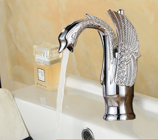 Grifo de Lavamanos Cobre Antiguo para Baño - Elegancia Clásica - Image 10