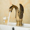 Grifo de Lavamanos Cobre Antiguo para Baño - Elegancia Clásica