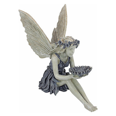 Estatua de Hada Sentada para Jardín - Decoración Resina Artesanal - Image 4