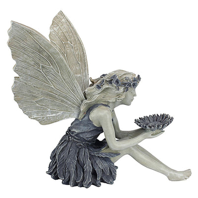 Estatua de Hada Sentada para Jardín - Decoración Resina Artesanal - Image 6