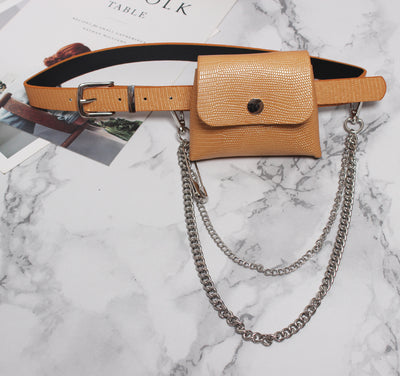 Bolso de Cintura Mini con Cadena Personalizable