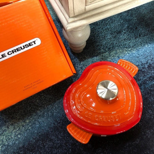 Olla de Hierro Fundido Esmaltada Le Creuset Corazón - Cacerola Profunda - Image 8