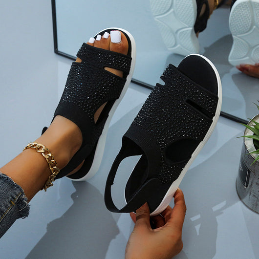 Zapatos Deportivos Malla Transpirable Efecto Frosted Punta Pez Viscosa - Image 5