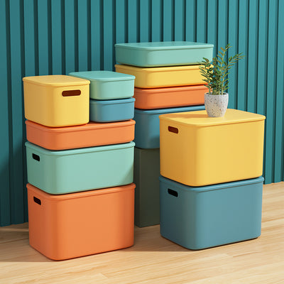 Caja de Almacenamiento para Café con Contraste de Colores