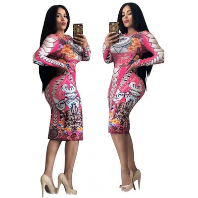 Vestido Estampado Africano para Mujer - Image 7