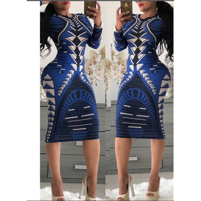 Vestido Estampado Africano para Mujer - Image 3