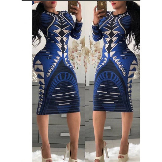 Vestido Estampado Africano para Mujer - Image 3