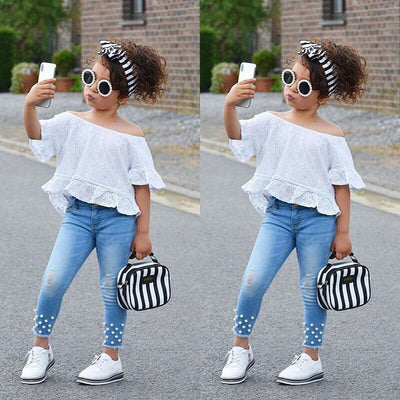 Conjunto de Shorts y Playera para Niñas - Ropa Cómoda para Bebés y Niños - Image 6