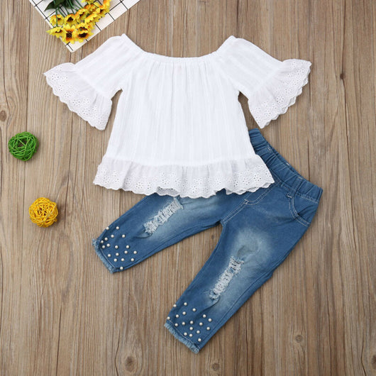 Conjunto de Shorts y Playera para Niñas - Ropa Cómoda para Bebés y Niños - Image 7