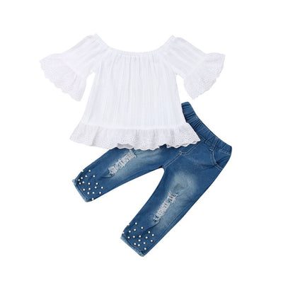 Conjunto de Shorts y Playera para Niñas - Ropa Cómoda para Bebés y Niños - Image 8