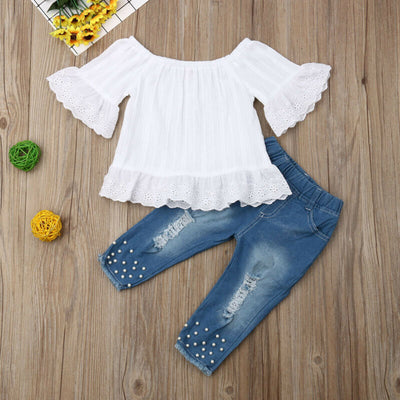 Conjunto de Shorts y Playera para Niñas - Ropa Cómoda para Bebés y Niños - Image 5