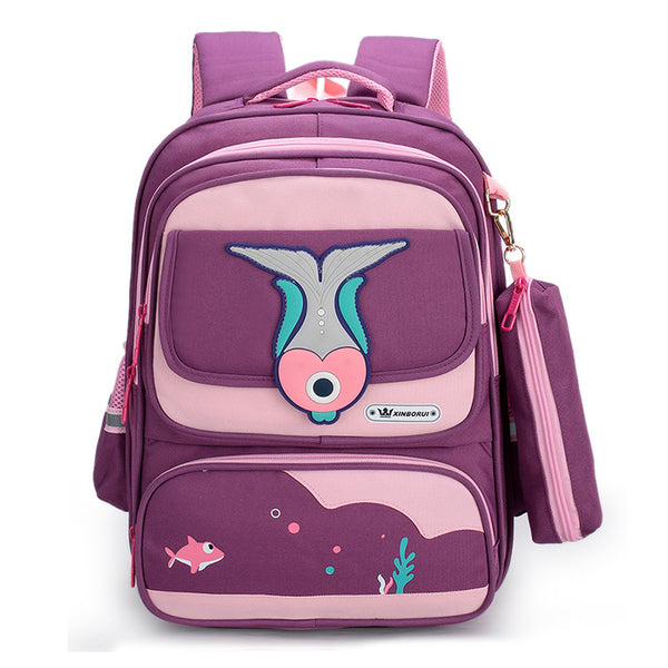 Mochila Escolar con Protección Dorsal para Niños
