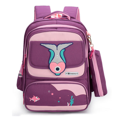 Mochila Escolar con Protección Dorsal para Niños