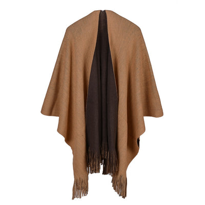 Bufanda Reversible de Punto Tejido - Image 8