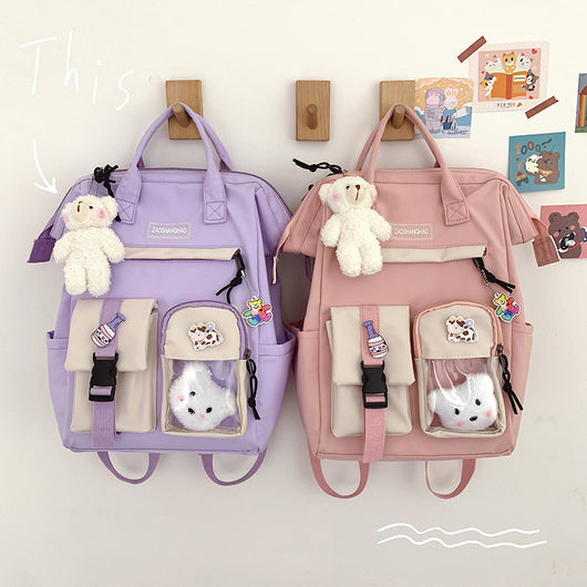 Mochila Escolar de Gran Capacidad para Niñas Secundaria - Image 8