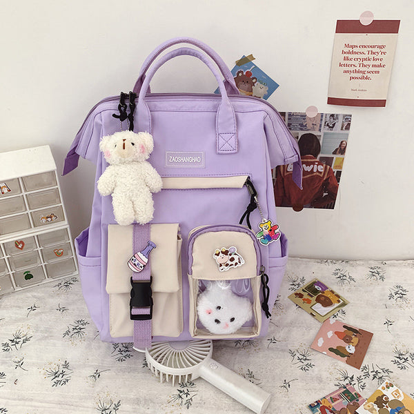 Mochila Escolar de Gran Capacidad para Niñas Secundaria - Image 6