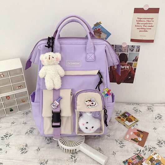 Mochila Escolar de Gran Capacidad para Niñas Secundaria - Image 6