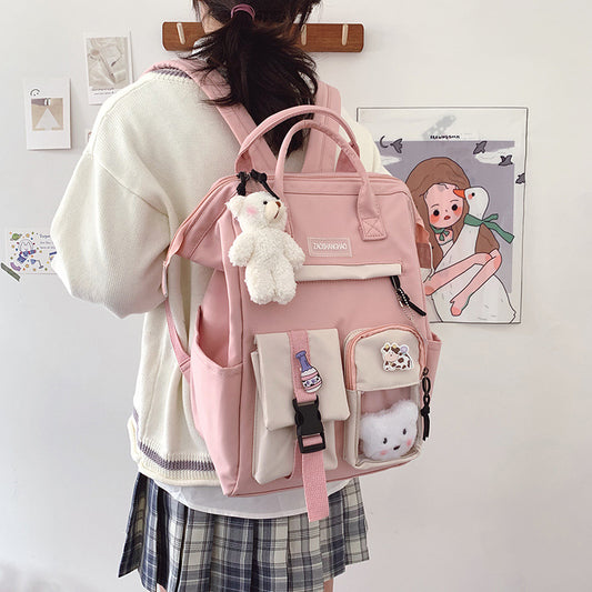 Mochila Escolar de Gran Capacidad para Niñas Secundaria