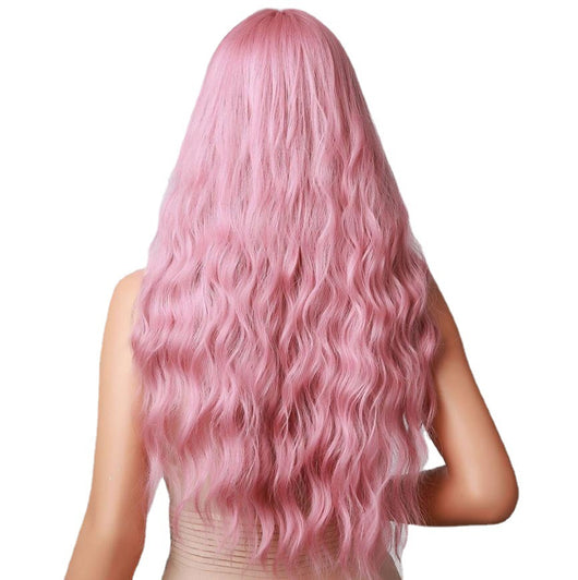Peluca Larga Rizada con Ondas Voluminosas - Cabello Sintético Rizos Naturales - Image 6
