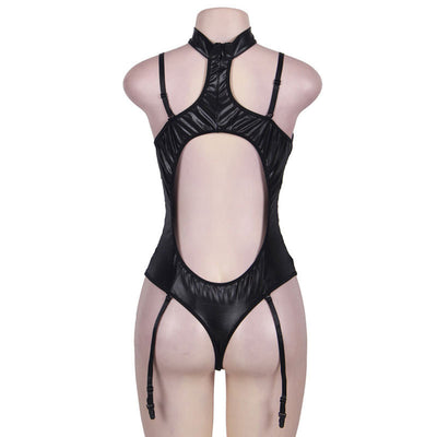 Conjunto Sensual de Lencería con Ligas y Escote Profundo - Image 7