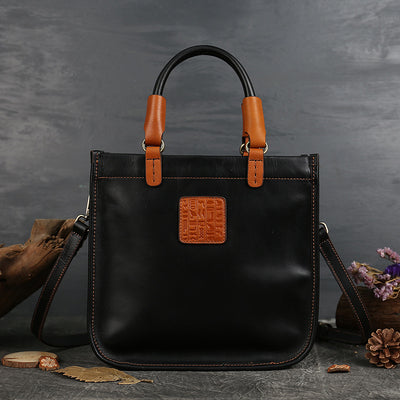 Bolso Bandolera de Cuero Genuino Primera Capa - Estilo Mensajero Clásico - Image 10