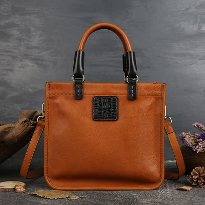 Bolso Bandolera de Cuero Genuino Primera Capa - Estilo Mensajero Clásico - Image 5