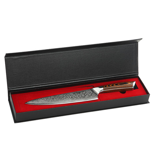 Cuchillo Chef Damasco 8 Pulgadas - Profesional para Sushi - Image 7
