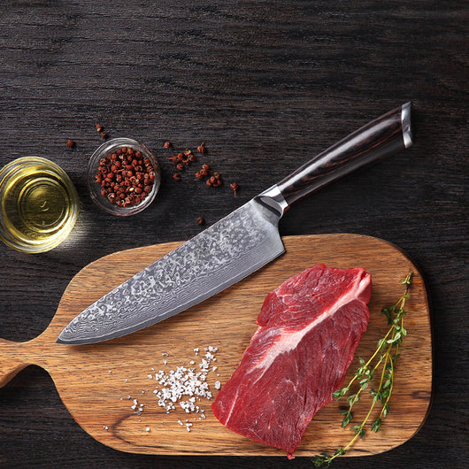 Cuchillo Profesional Chef Sushi de Acero 8 Pulgadas para Sashimi - Image 6