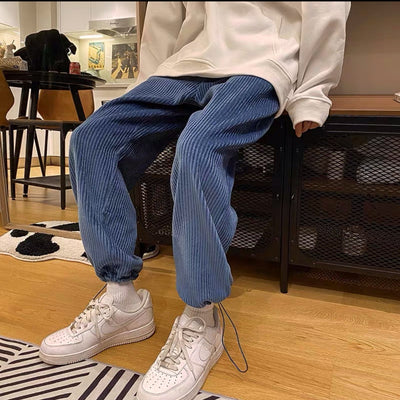 Pantalones de Pana Rectos Holgados - Estilo Casual Versátil - Image 5