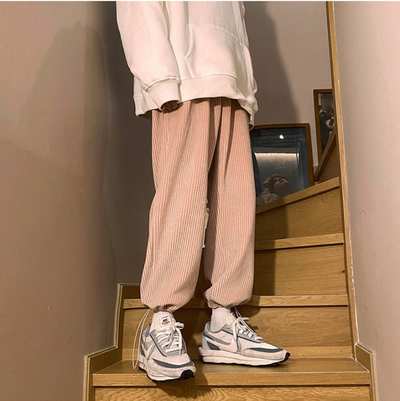 Pantalones de Pana Rectos Holgados - Estilo Casual Versátil - Image 7