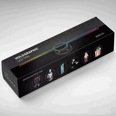 Pantalla LED Holográfica 3D con Proyección Flotante y Control WiFi