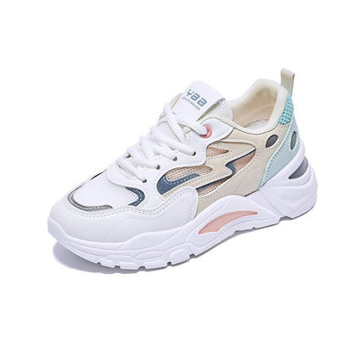 Zapatillas Blancas Casuales Daddy Shoes - Comodidad Versátil para Mujer - Image 5