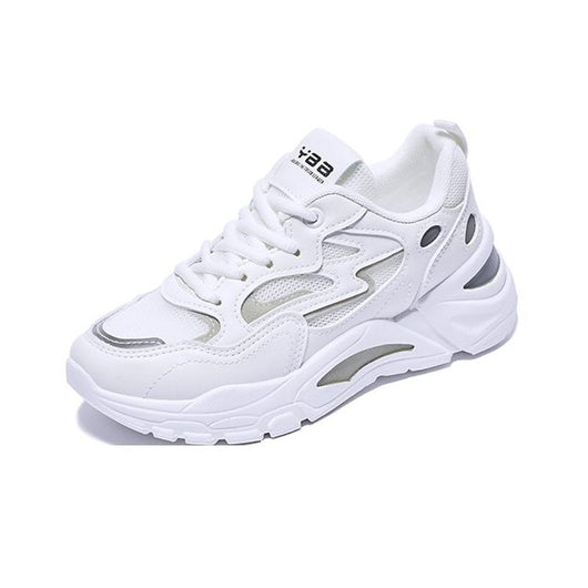 Zapatillas Blancas Casuales Daddy Shoes - Comodidad Versátil para Mujer - Image 6