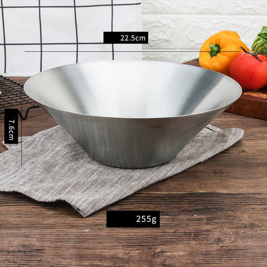 Tazón Ramen Japonés Acero Inoxidable 304 Diseño Coreano Moderno - Image 21
