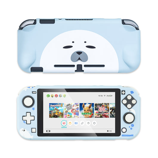 Funda Protectora de Nutria Marina para Control Nintendo Switch Lite - Carcasa Rígida PC con Agarre - Image 30