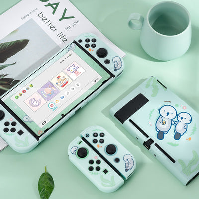 Funda Protectora de Nutria Marina para Control Nintendo Switch Lite - Carcasa Rígida PC con Agarre - Image 2
