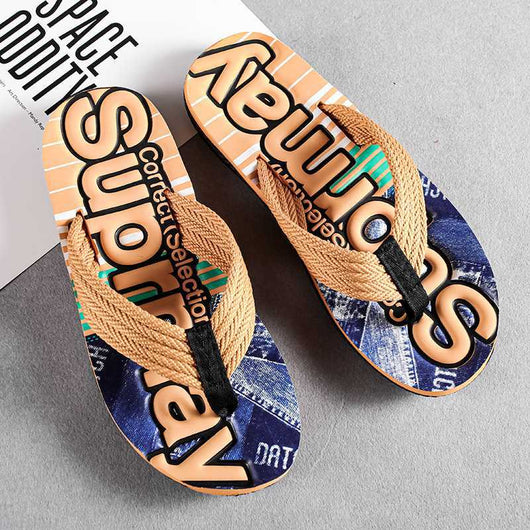 Sandalias Hombre Estilo Coreano Playa Moda Antideslizantes Chanclas Versátiles - Image 9