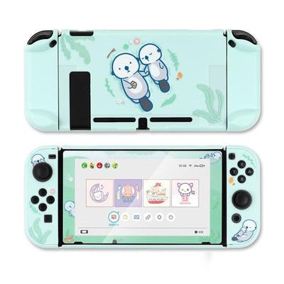 Funda Protectora de Nutria Marina para Control Nintendo Switch Lite - Carcasa Rígida PC con Agarre - Image 8