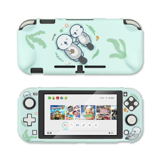 Funda Protectora de Nutria Marina para Control Nintendo Switch Lite - Carcasa Rígida PC con Agarre - Image 10