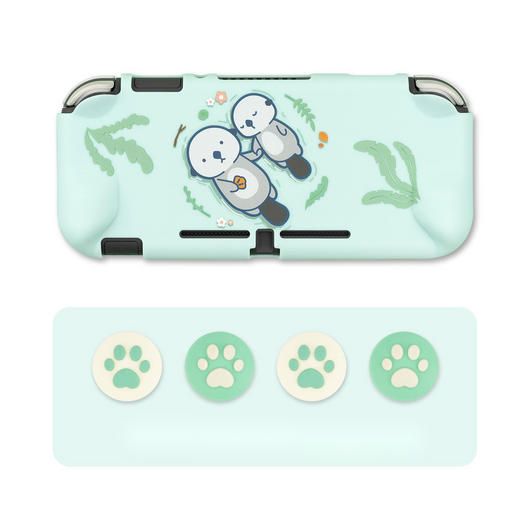 Funda Protectora de Nutria Marina para Control Nintendo Switch Lite - Carcasa Rígida PC con Agarre - Image 14