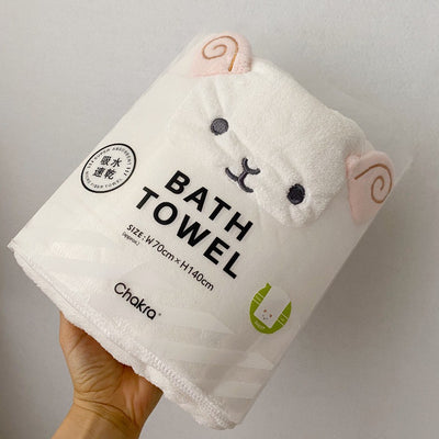 Toalla de Baño Infantil Súper Absorbente con Diseños de Dibujos Animados - Image 5