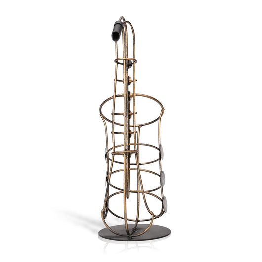 Soporte para Botellas de Vino Saxofonista - Decoración Metálica Artística - Image 10
