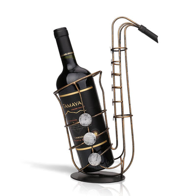 Soporte para Botellas de Vino Saxofonista - Decoración Metálica Artística - Image 8