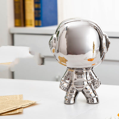 Adorno Astronauta de Cerámica Luxury Nordic para Sala de Estar - Image 9