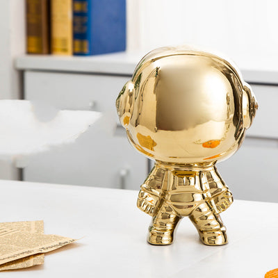 Adorno Astronauta de Cerámica Luxury Nordic para Sala de Estar - Image 11