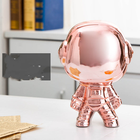 Adorno Astronauta de Cerámica Luxury Nordic para Sala de Estar - Image 5