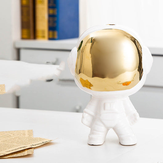 Adorno Astronauta de Cerámica Luxury Nordic para Sala de Estar - Image 7