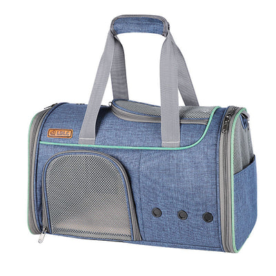 Bolsa Transportadora Portátil para Mascotas en Tela Oxford con Tecnología Catiónica - Image 8