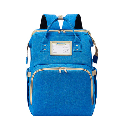 Bolsa Viajera Convertible con Cuna Portátil USB - Image 4